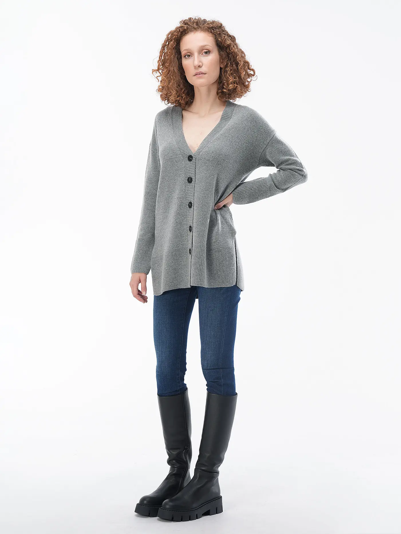 SOMEDAY | Cardigan TILISA | grau